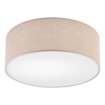 Ceiling light MONTE 1xE27/60W/230V d. 35 cm brown