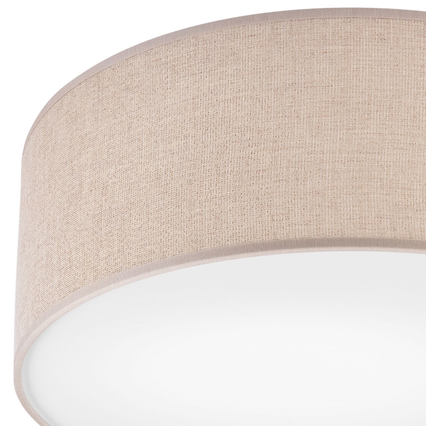 Ceiling light MONTE 1xE27/60W/230V d. 35 cm brown