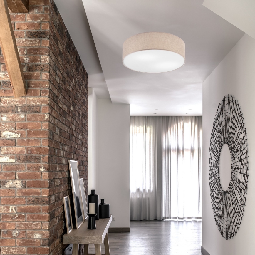 Ceiling light MONTE 2xE27/60W/230V brown