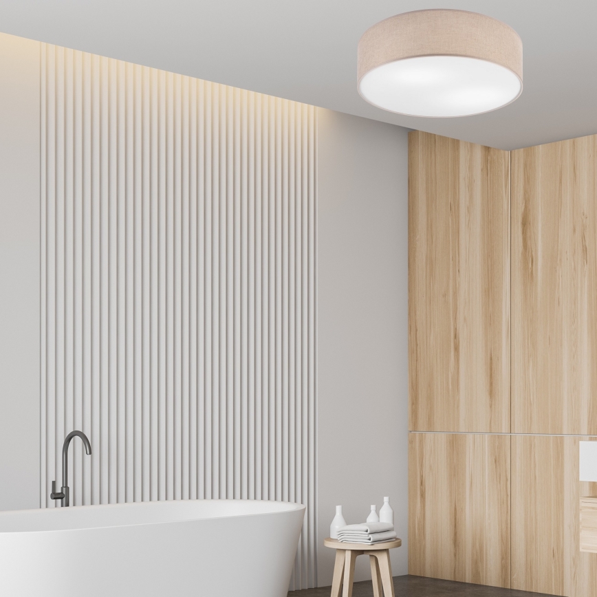 Ceiling light MONTE 2xE27/60W/230V brown