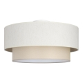 Ceiling light NATIA 1xE27/60W/230V, Ø 45 cm, cream