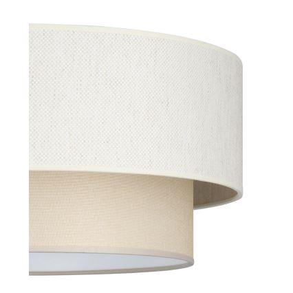 Ceiling light NATIA 1xE27/60W/230V, Ø 45 cm, cream