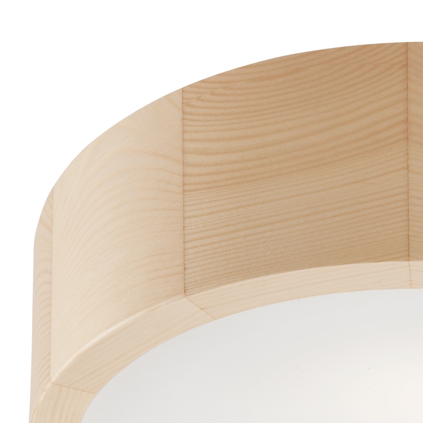 Ceiling light NATURAL 1xE27/60W/230V ø 27 cm pine