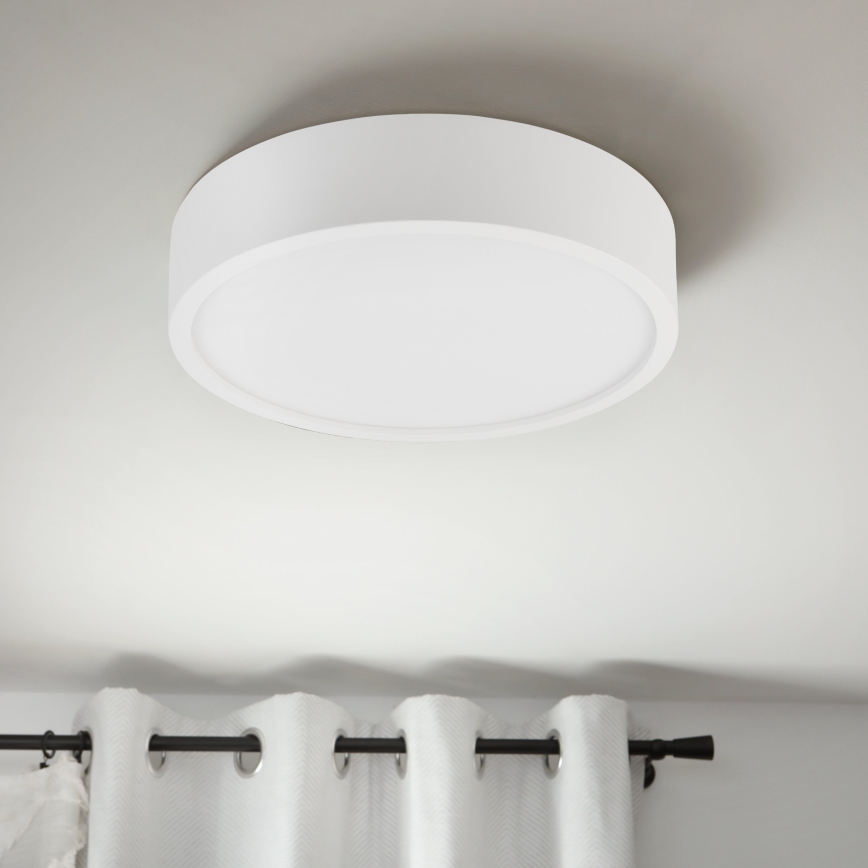Ceiling light NATURAL 3xE27/15W/230V Ø 37.5 cm pine/white