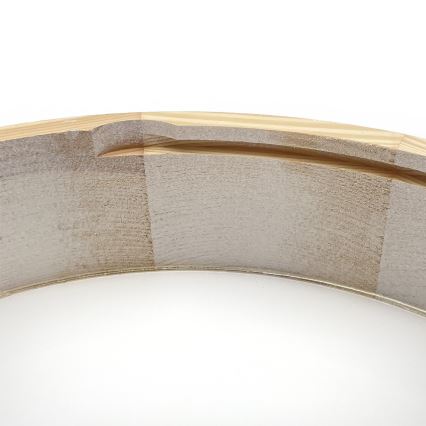 Ceiling light NATURAL 3xE27/15W/230V Ø 37.5 cm pine/white