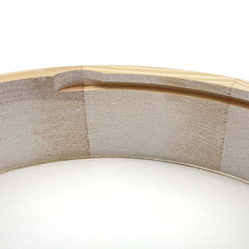 Ceiling light NATURAL 3xE27/15W/230V Ø 37.5 cm pine/white