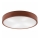 Ceiling light NATURAL 4xE27/60W/230V ø 57 cm pine/brown