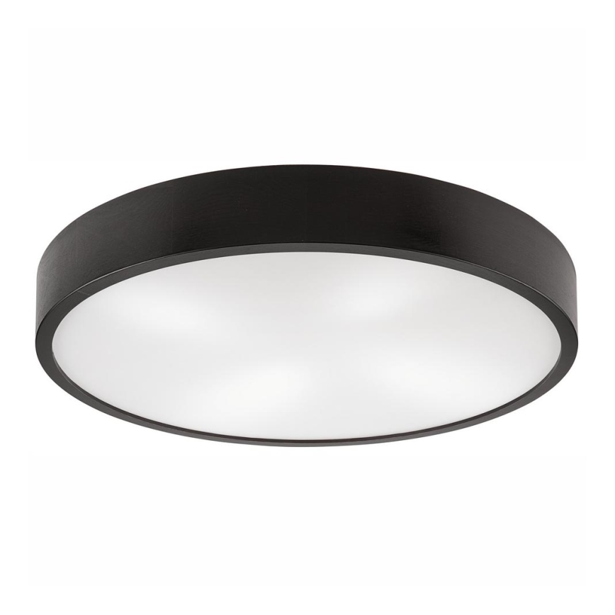 Ceiling light NATURAL 4xE27/60W/230V ø 57 cm wenge/pine