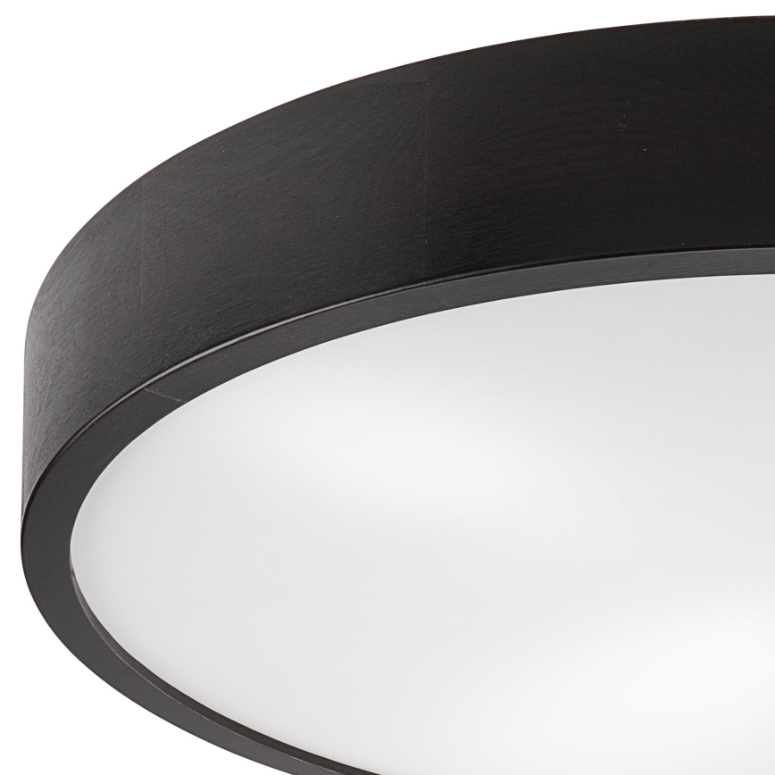 Ceiling light NATURAL 4xE27/60W/230V ø 57 cm wenge/pine