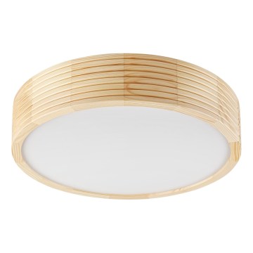 Ceiling light NATURAL MODERN 2xE27/15W/230V dia. 37.5 cm pine