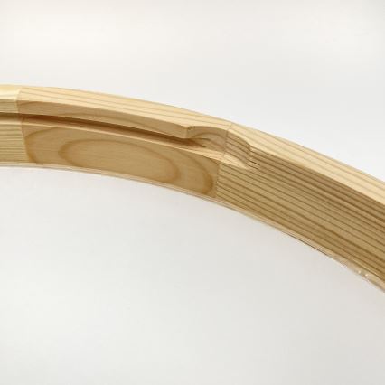 Ceiling light NATURAL MODERN SLIM 3xE27/15W/230V Ø 47,5 cm pine