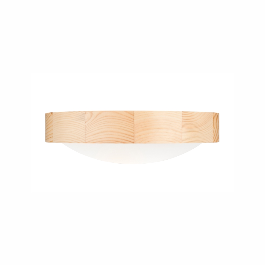Ceiling light NATURAL SLIM 1xE27/60W/230V ø 27 cm pine