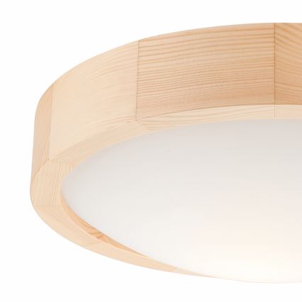 Ceiling light NATURAL SLIM 1xE27/60W/230V ø 27 cm pine