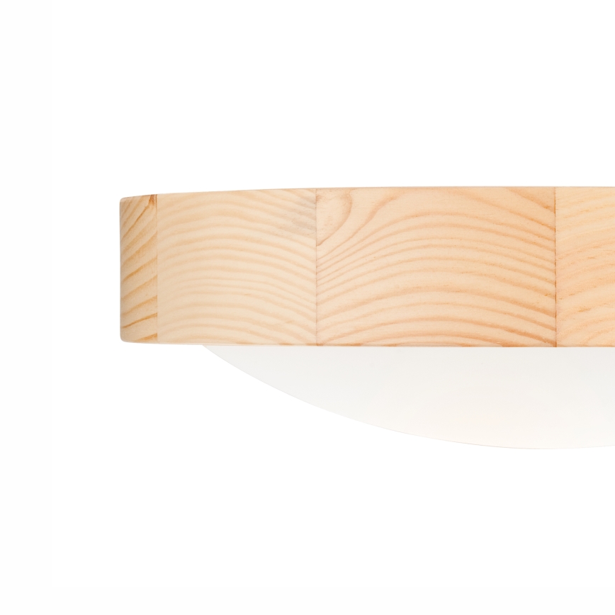 Ceiling light NATURAL SLIM 1xE27/60W/230V ø 27 cm pine