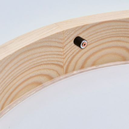 Ceiling light NATURAL SLIM 1xE27/60W/230V ø 27 cm pine