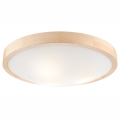 Ceiling light NATURAL SLIM 3xE27/60W/230V ø 47 cm pine