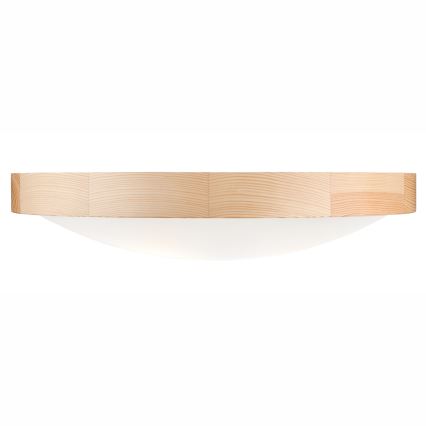 Ceiling light NATURAL SLIM 3xE27/60W/230V ø 47 cm pine