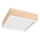 Ceiling light NATURAL SQUARE 2xE27/15W/230V 31x31 cm pine/white