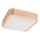 Ceiling light NATURAL SQUARE 2xE27/15W/230V 35x35 cm pine