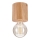 Ceiling light OAK 1xE27/60W/230V oak d. 10,5 cm