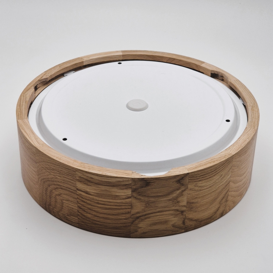 Bathroom ceiling light OAK 2xE27/15W/230V IP54 oak ø 27 cm - FSC certified