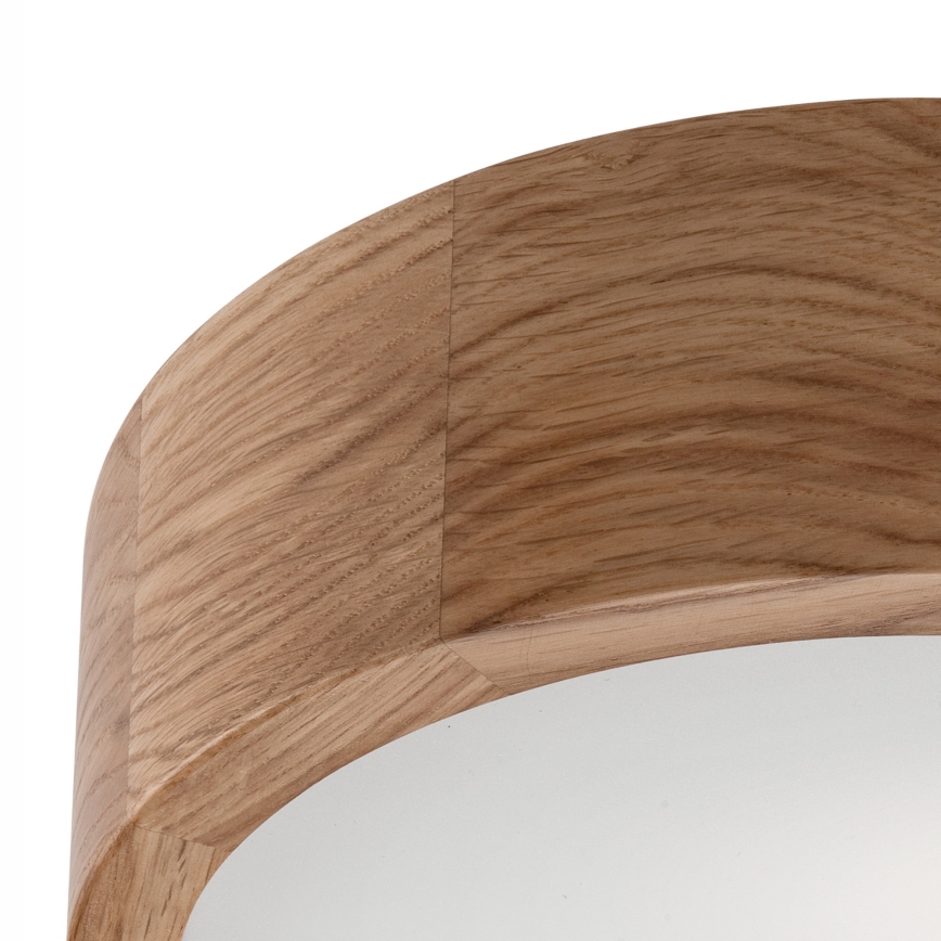 Bathroom ceiling light OAK 2xE27/15W/230V IP54 oak ø 27 cm - FSC certified
