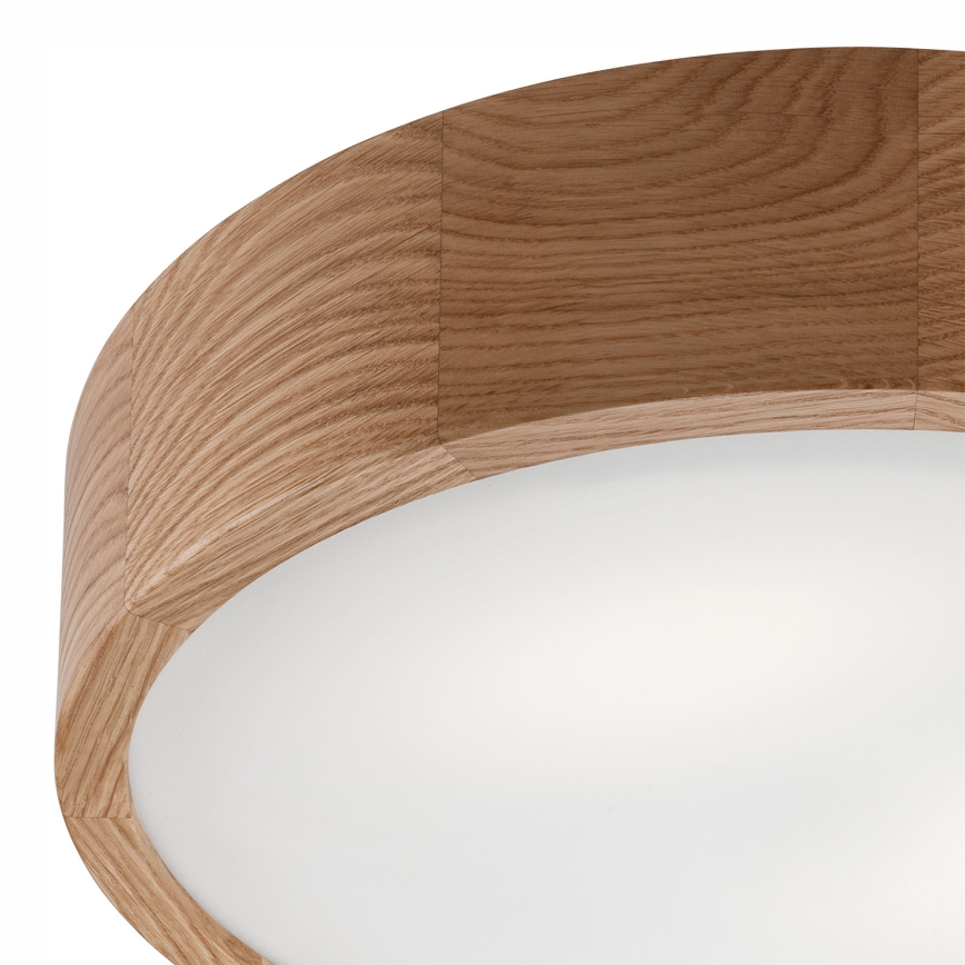 Ceiling light OAK 2xE27/60W/230V oak ø 37,5 cm - FSC certified