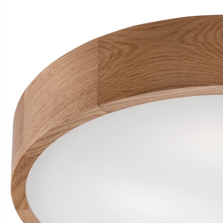 Ceiling light OAK 3xE27/60W/230V oak ø 47,5 cm - FSC certified