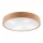 Ceiling light OAK 4xE27/60W/230V ø 57 cm oak