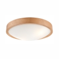 Ceiling light OAK SLIM 2xE27/60W/230V oak ø 37 cm