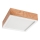 Ceiling light OAK SQUARE 2xE27/15W/230V 31x31 cm oak/white