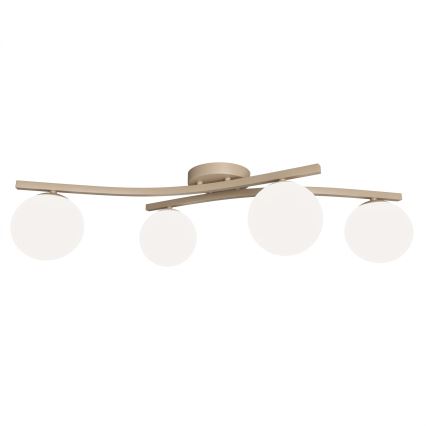 Ceiling light OPUS 4xE14/10W/230V beige/white