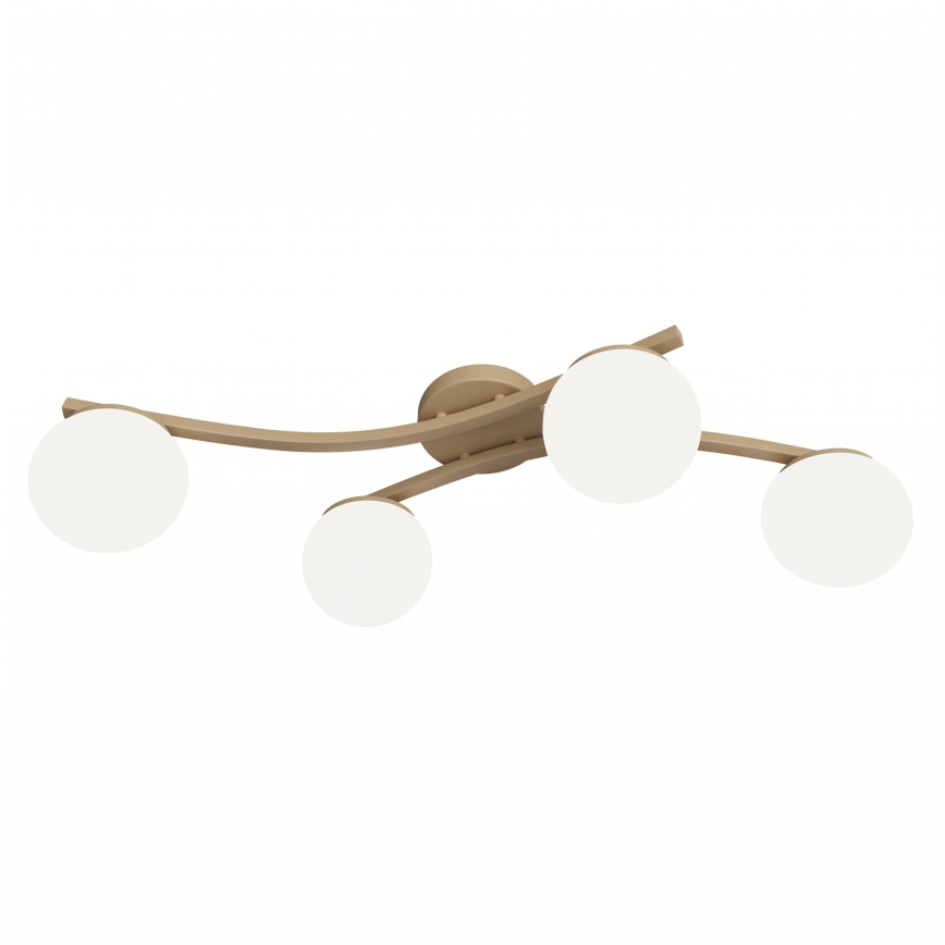 Ceiling light OPUS 4xE14/10W/230V beige/white