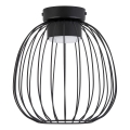 Ceiling light OVELLA 1xGX53/10W/230V Ø 25 cm black