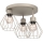 Ceiling light PARKLA 3xE27/15W/230V beige