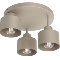 Ceiling light PARKLA 3xE27/15W/230V beige