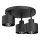 Ceiling light PARKLA 3xE27/15W/230V black