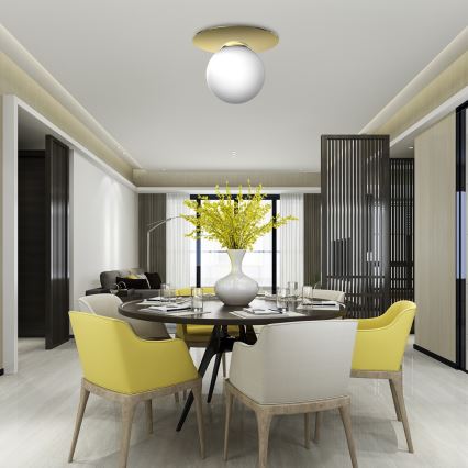 Ceiling light PLATO 1xE14/40W/230V d. 25 cm