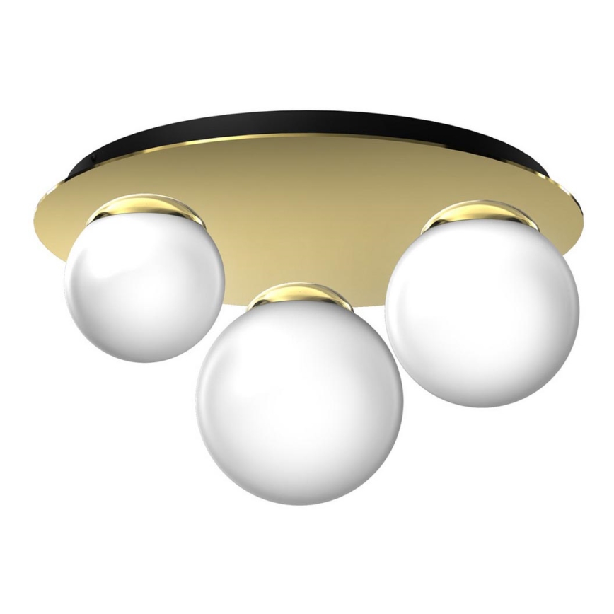 Ceiling light PLATO 2xE14/40W/230V + 1xE27/60W/230V