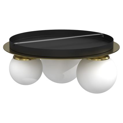 Ceiling light PLATO 2xE14/40W/230V + 1xE27/60W/230V