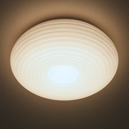 Ceiling light PULSO 3xE27/15W/230V Ø 42 cm white