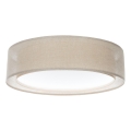 Ceiling light PURO 2xE27/40W/230V Ø 60 cm beige