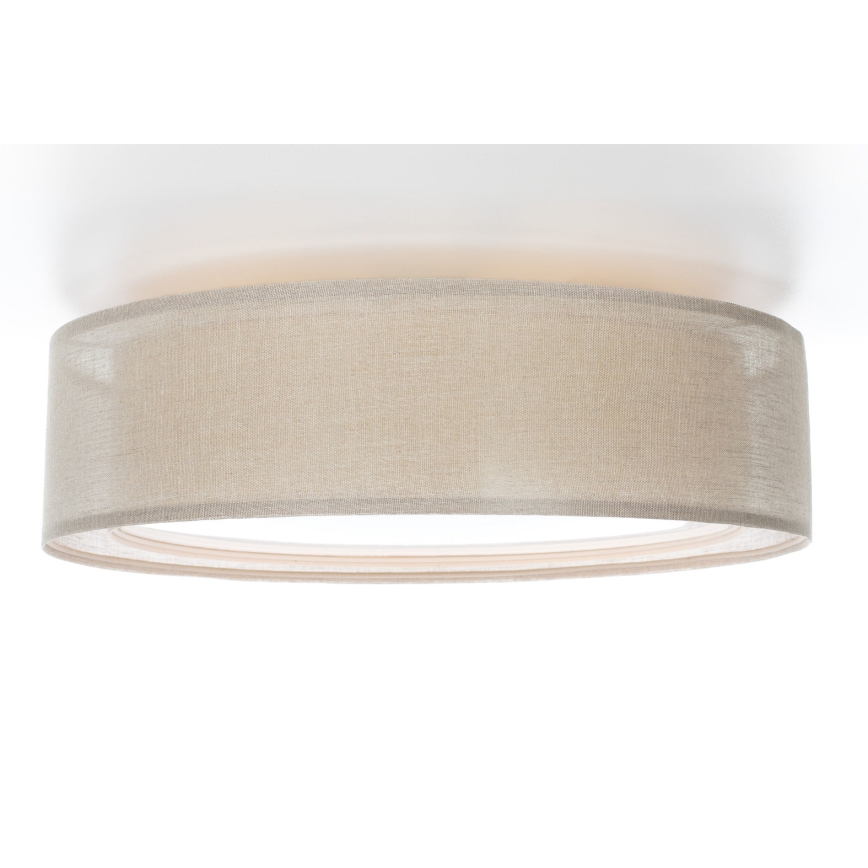 Ceiling light PURO 2xE27/40W/230V Ø 60 cm beige