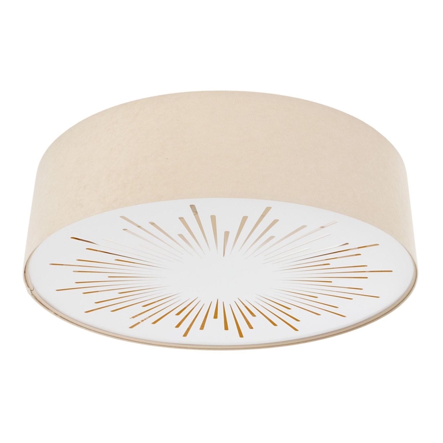 Ceiling light RAYS 2xE27/60W/230V d. 40 cm beige