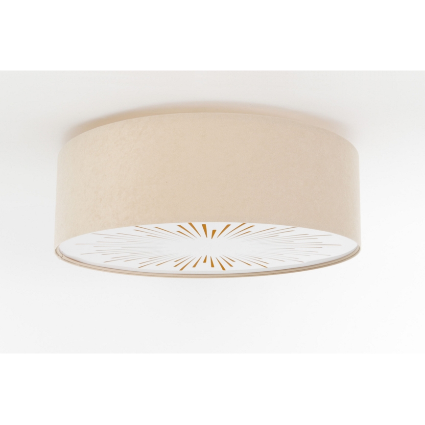 Ceiling light RAYS 2xE27/60W/230V d. 40 cm beige