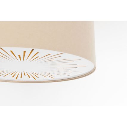 Ceiling light RAYS 2xE27/60W/230V d. 40 cm beige