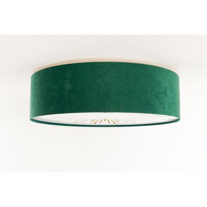 Ceiling light RAYS 2xE27/60W/230V d. 40 cm green