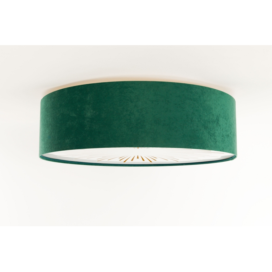 Ceiling light RAYS 2xE27/60W/230V d. 40 cm green