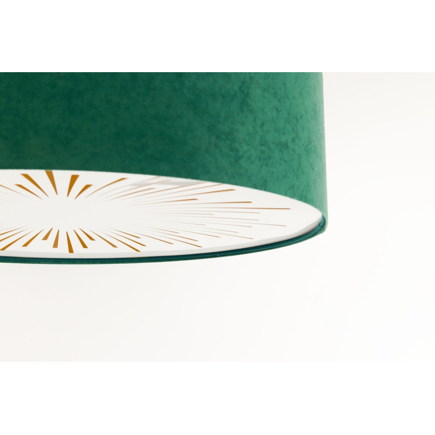 Ceiling light RAYS 2xE27/60W/230V d. 40 cm green