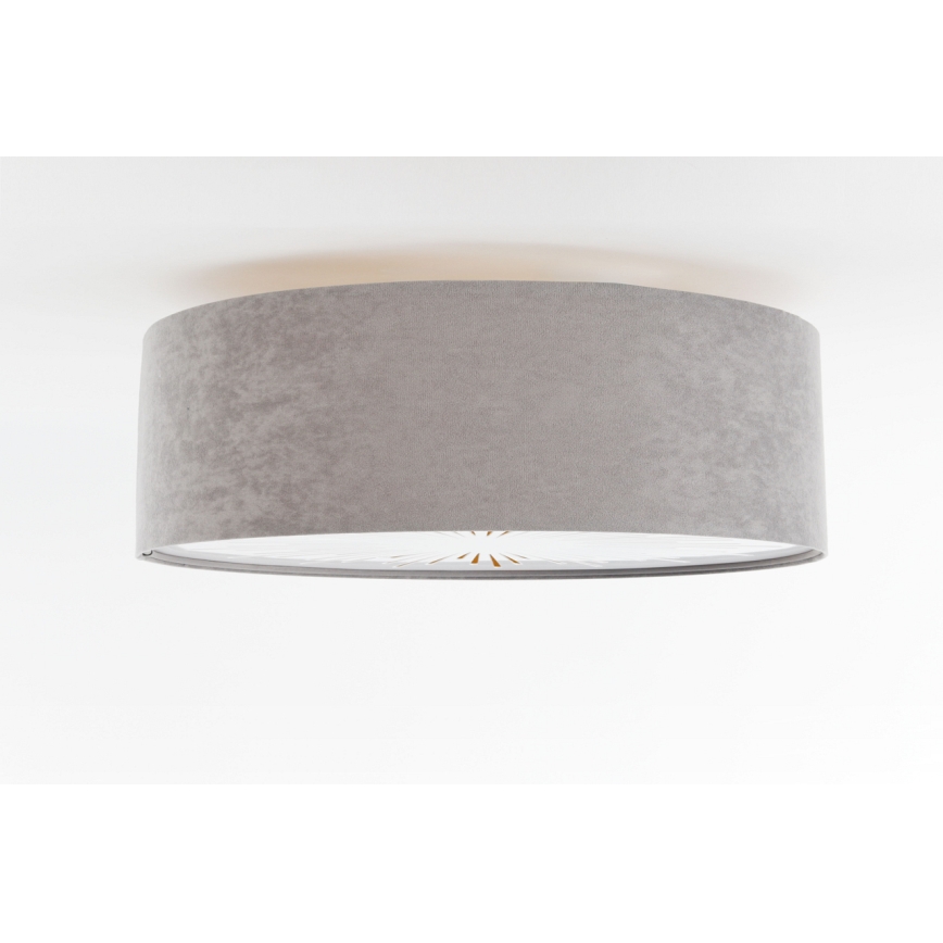 Ceiling light RAYS 2xE27/60W/230V d. 40 cm grey